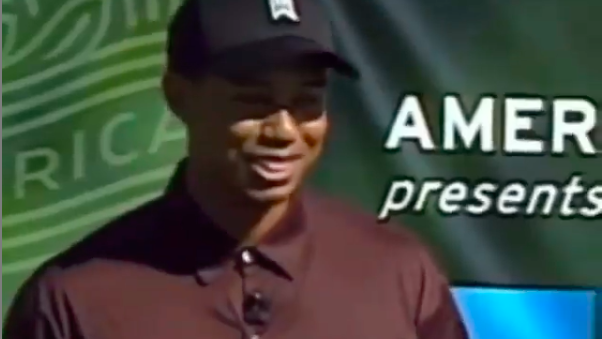Tiger Woods describes PUTTING VISUALISATION technique in vintage footage